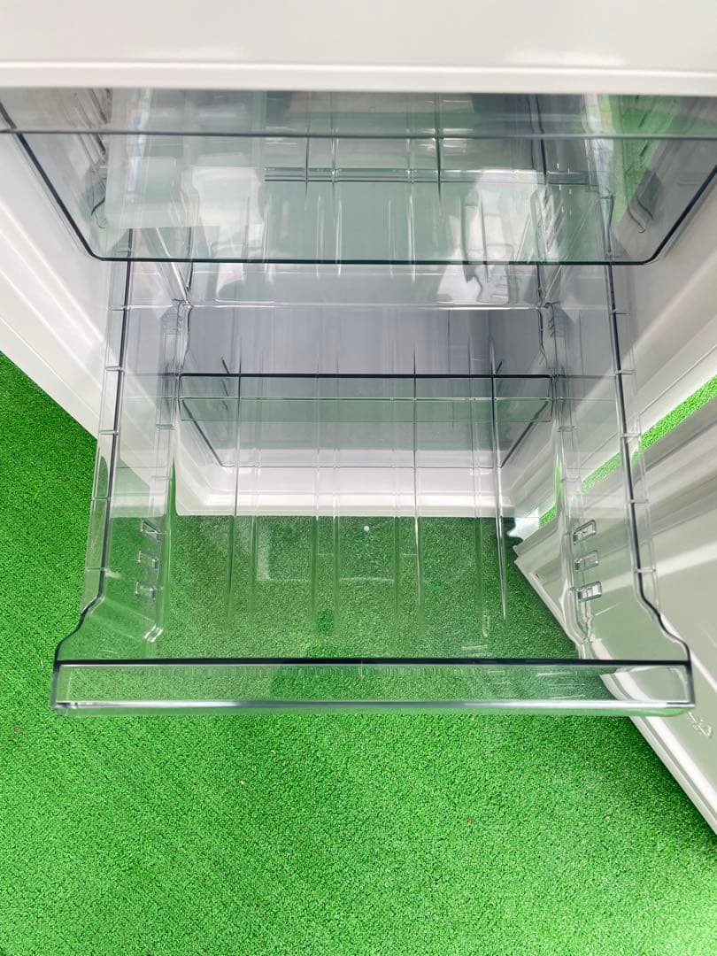 639展示品✨ ハイアール スリム幅 おしゃれホワイト2ドア冷蔵庫 取説付き✨