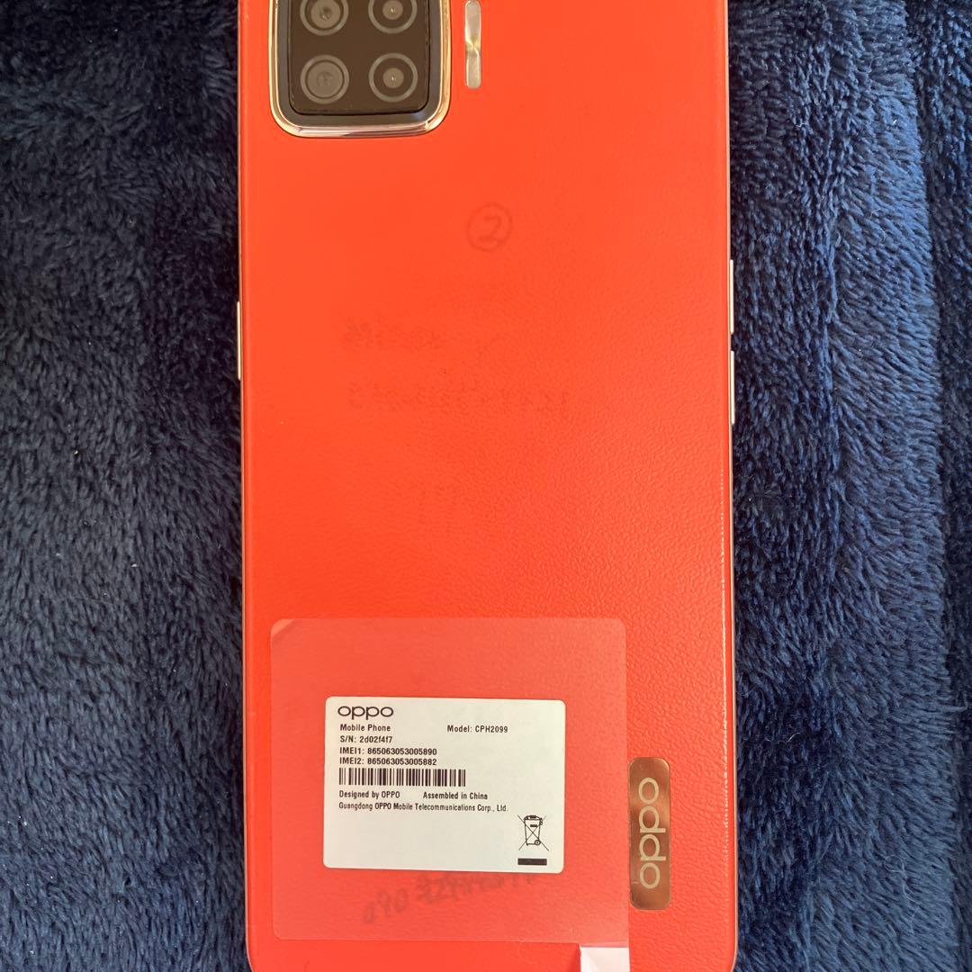 OPPO A73 オレンジ 本体 充電器付き