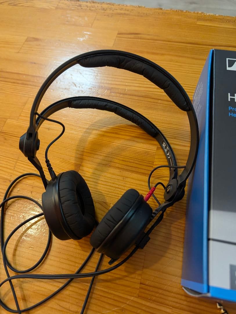 ゼンハイザー HD 25 SENNHEISER 密閉型ヘッドフォン 1h程度使用
