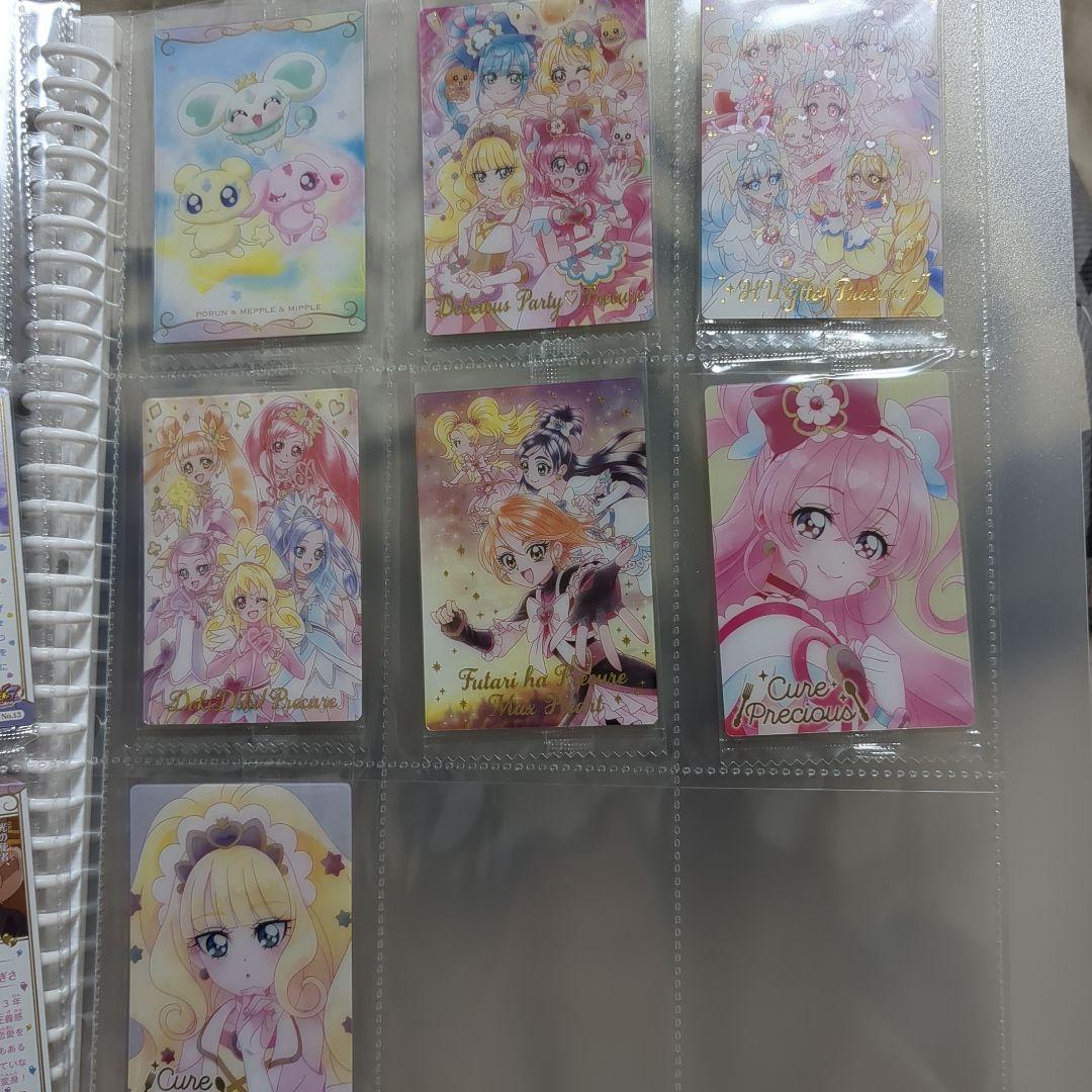 プリキュアウェハース　カード5弾位まで？