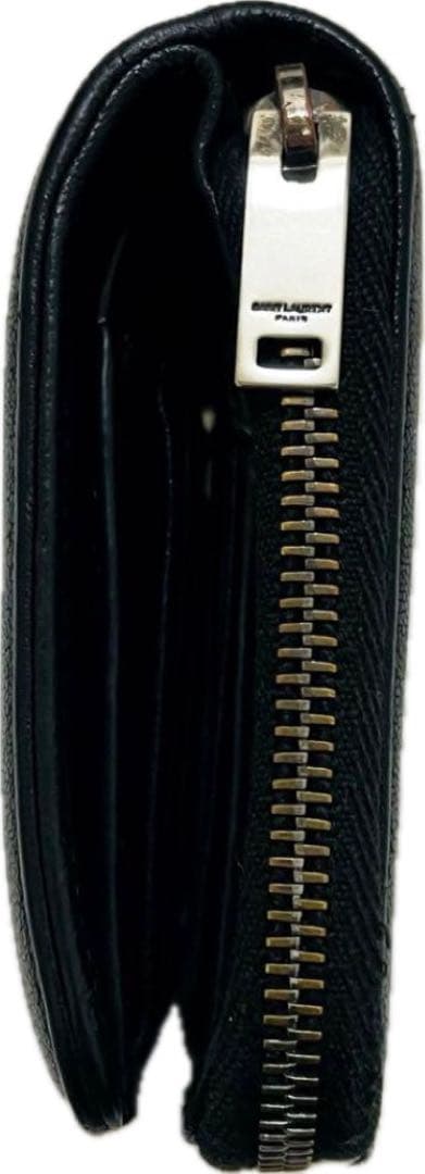 SAINT LAURENT 二つ折り財布 ブラック
