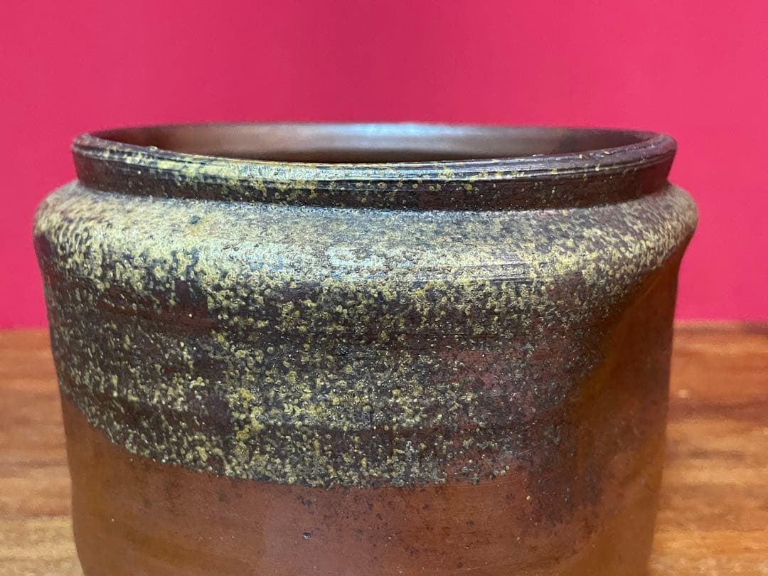 備前水指 裏千家十六代 坐忘斎 書付箱 無傷 備前焼 水指 茶道具 塗蓋付