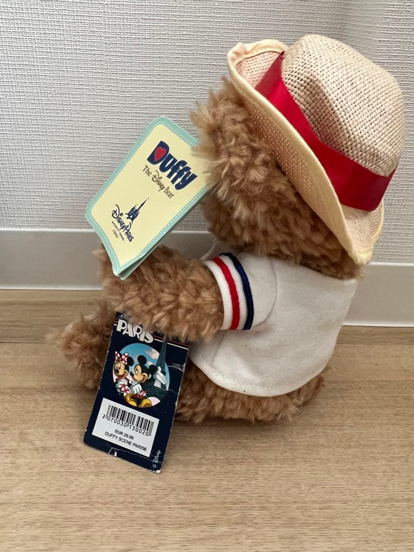 【激レア】パリ限定ダッフィー　ぬいぐるみ　海外ダッフィー　海外ディズニー