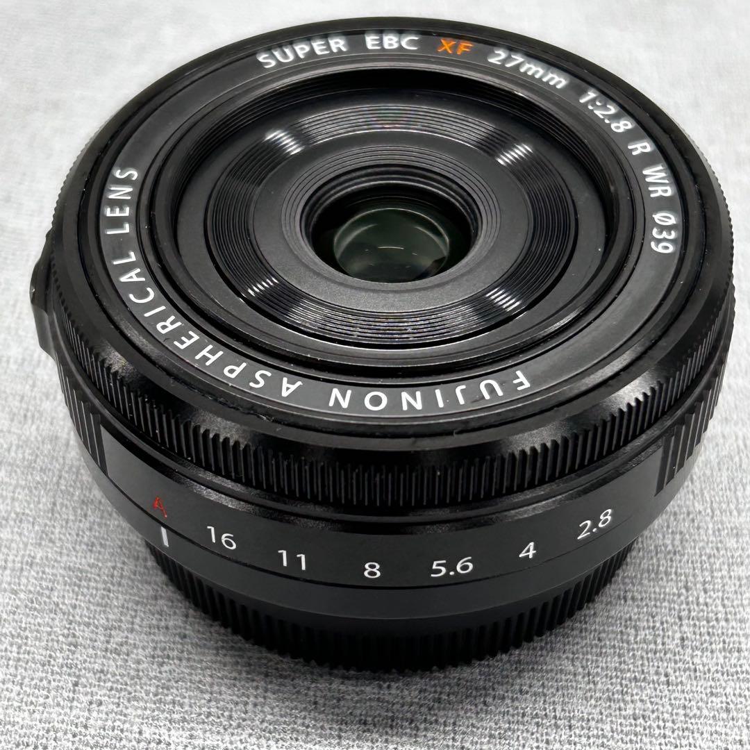 最終値下げ　FUJIFILM XF27mmF2.8 R WR 極美品