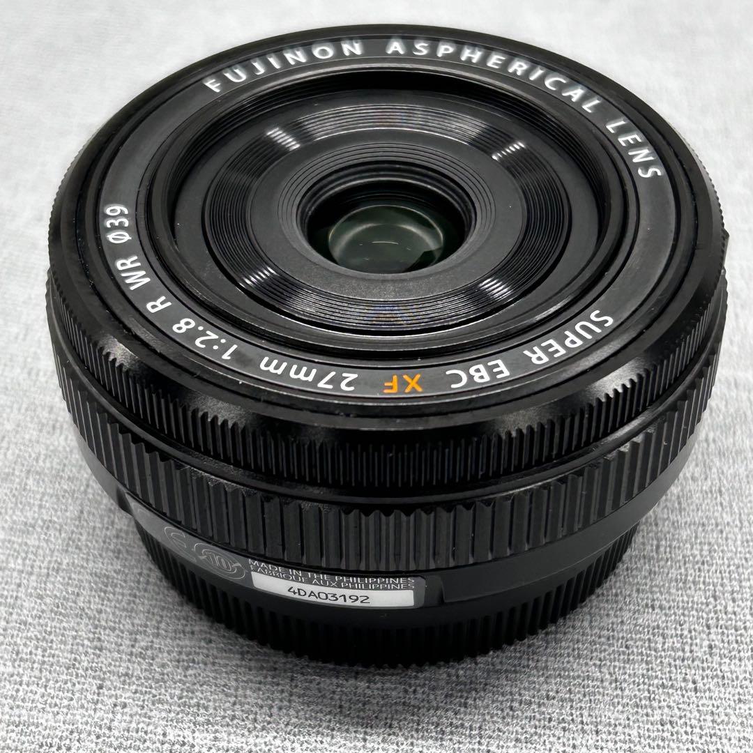 最終値下げ　FUJIFILM XF27mmF2.8 R WR 極美品