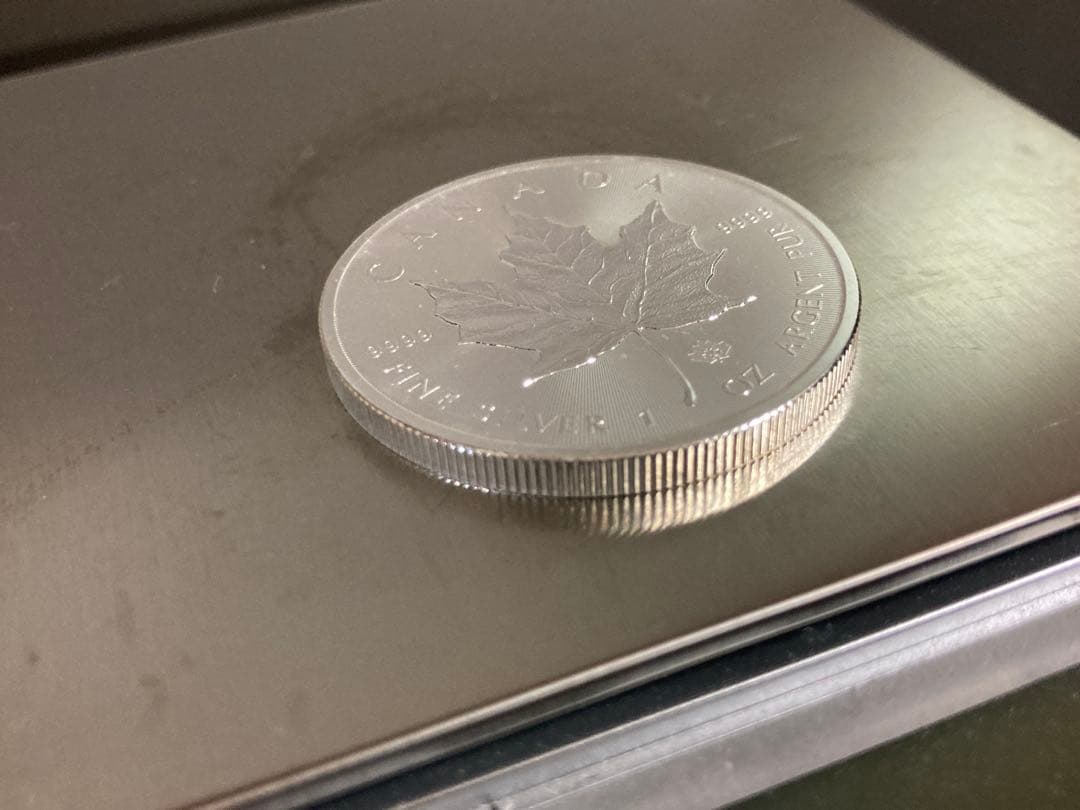 《カナダ》エリザベス 5ドル銀貨(2014年) ＊ケース付＊