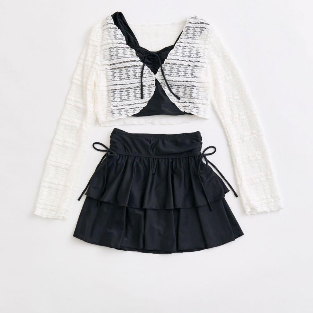 OLIVE des OLIVE レース羽織付リボンswim wear