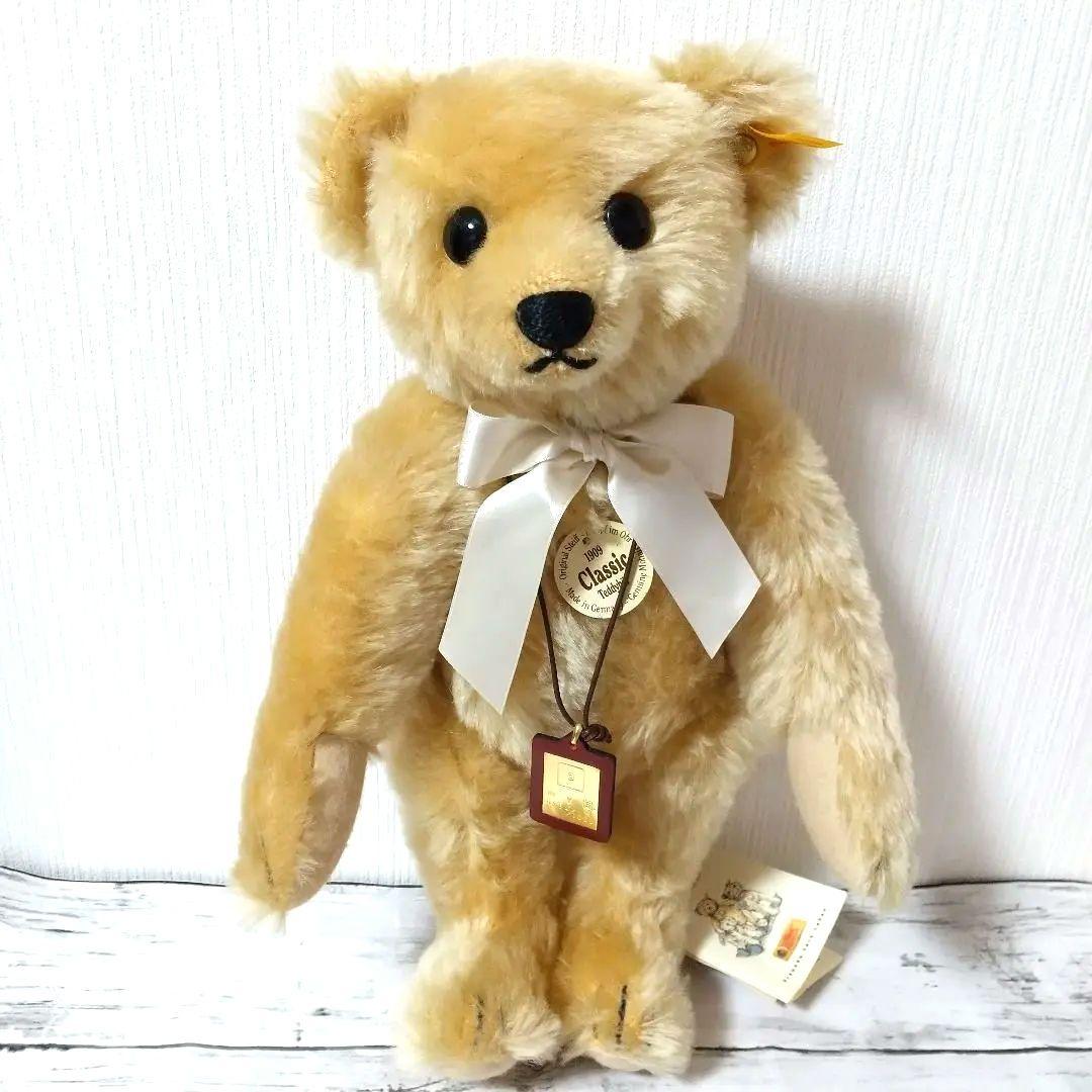 シュタイフ社×カネボウ コラボmyB オリジナルテディベア非売品☆専用木箱付