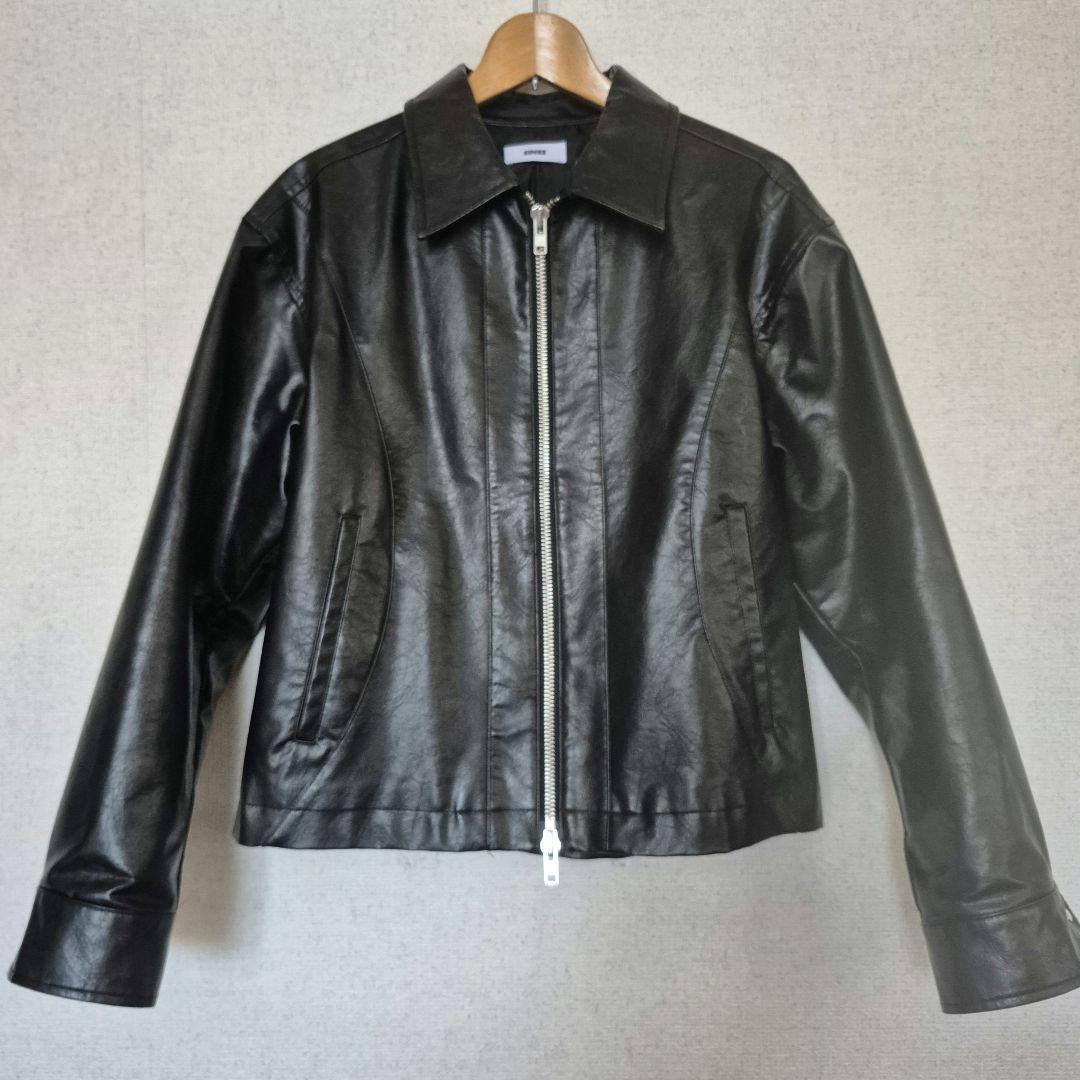 SINSS Seam line zip blouson Sサイズ