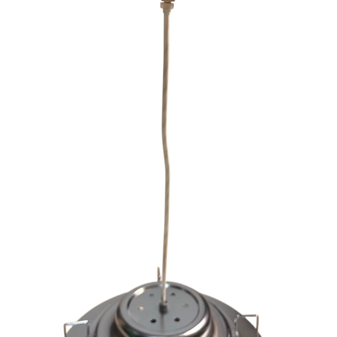 北欧 ミッドセンチュリー ビンテージ ペンダントライト シルバー 3灯