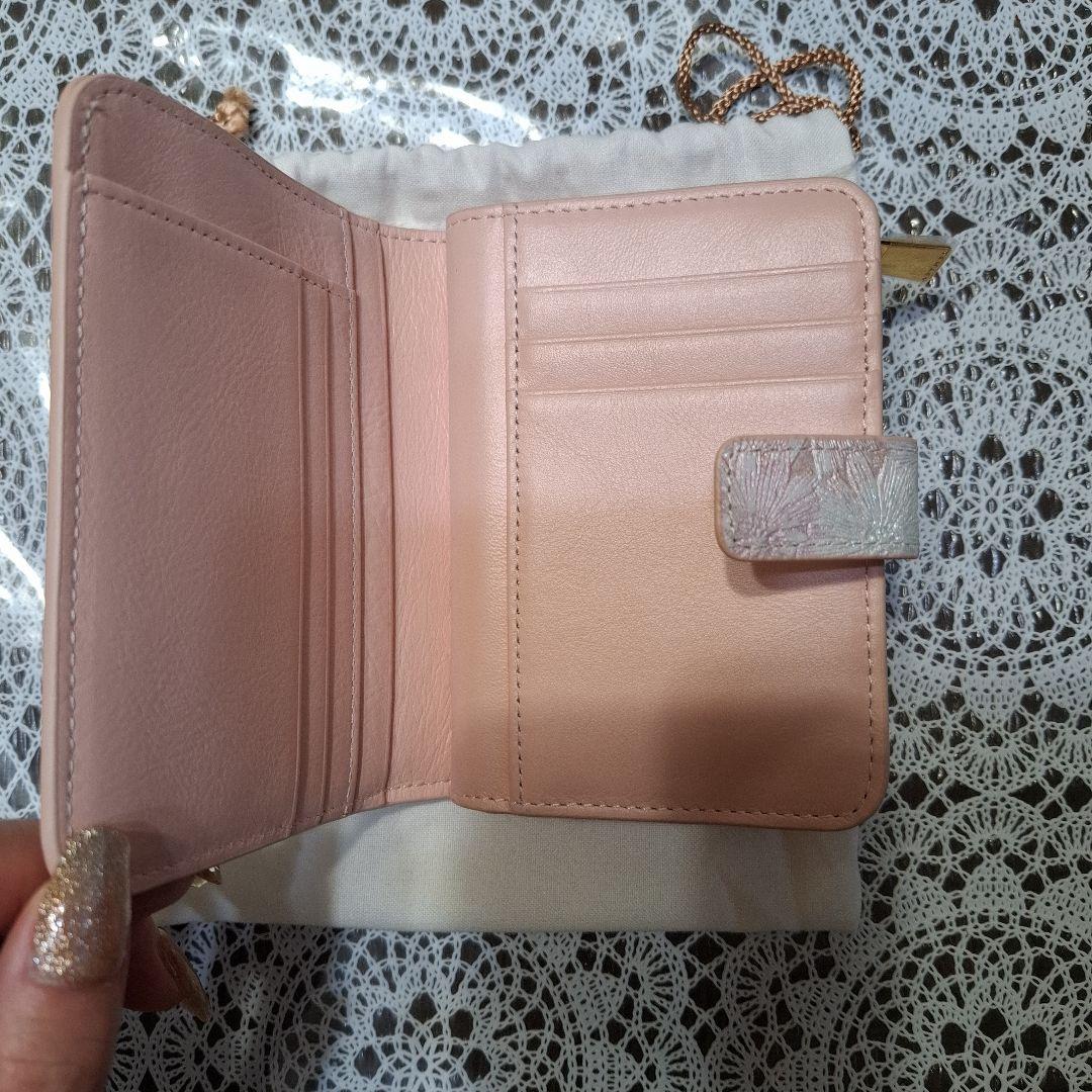 AETHER 花柄 二つ折り財布