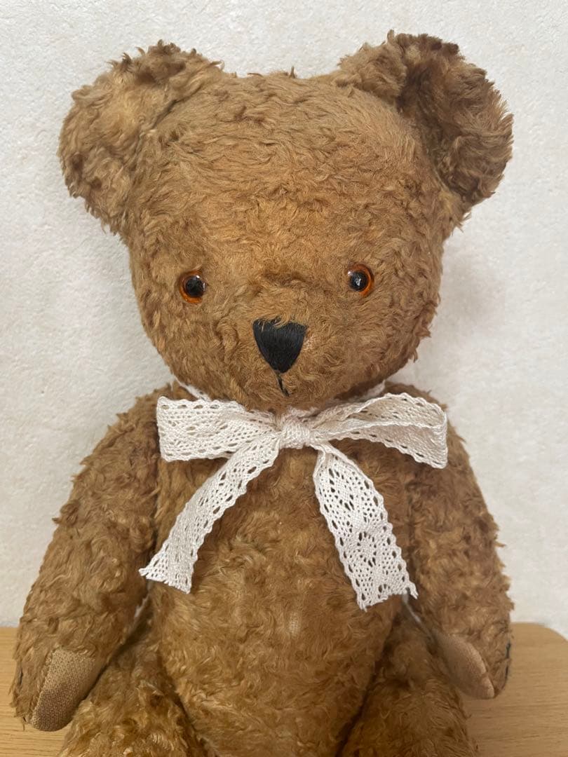 X'masSALE❣️イギリス　アンティークテディベア　アンティークベア　④