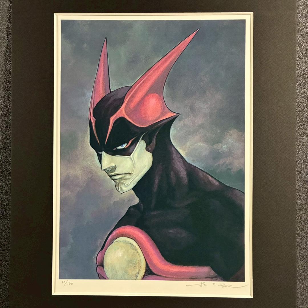 美品 桂正和「ZETMAN」リトグラフ 直筆サイン入り 複製原画 限定品 貴重