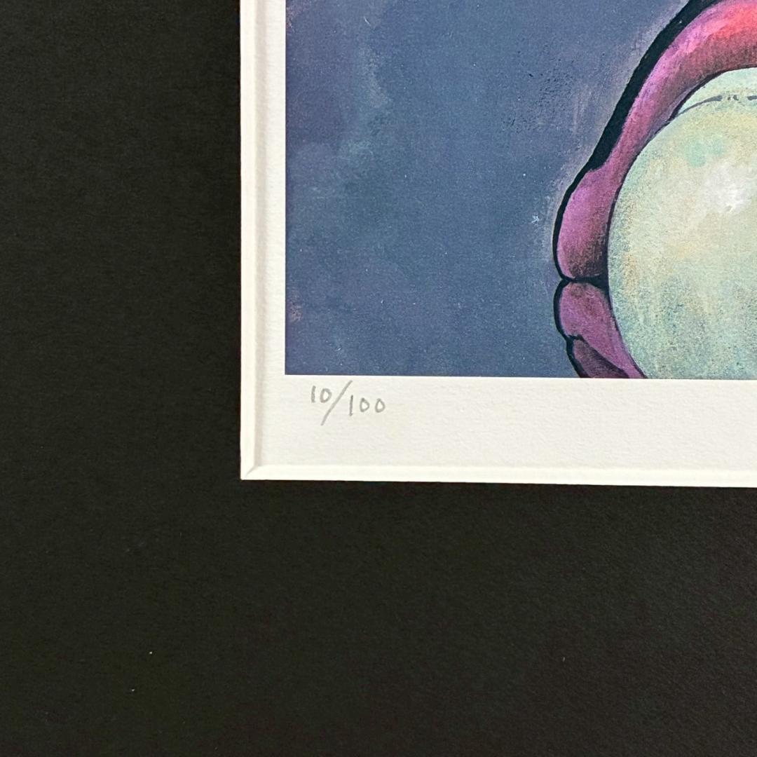 美品 桂正和「ZETMAN」リトグラフ 直筆サイン入り 複製原画 限定品 貴重