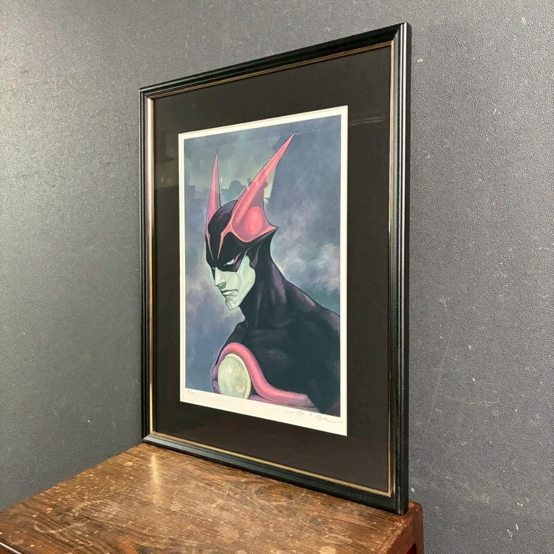 美品 桂正和「ZETMAN」リトグラフ 直筆サイン入り 複製原画 限定品 貴重