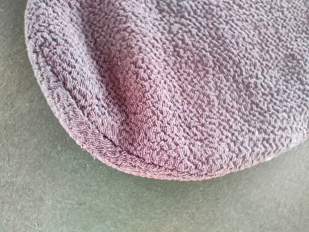 ●【茶道具】古裂 大津袋 紫系 無地｜仕覆・数寄屋袋｜箱付 美品