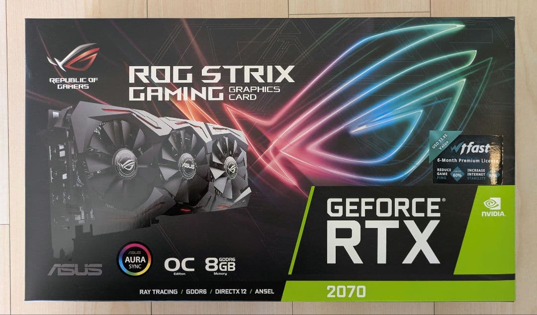グラフィックボード・グラボ・ビデオカード ASUS ROG STRIX GEFORCE RTX 2070 SUPER