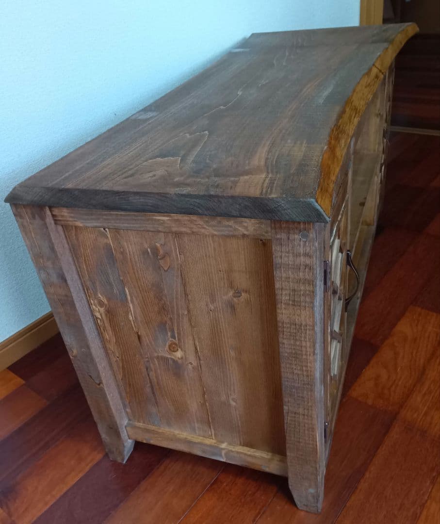 なみきち＊国産檜の一枚板使用のTVボード