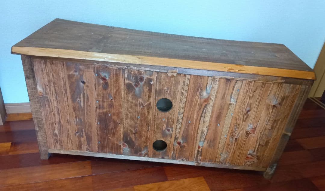 なみきち＊国産檜の一枚板使用のTVボード