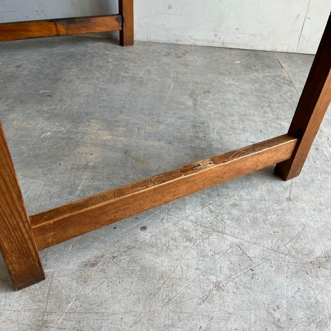 アンティーク 平机 テーブル 無垢材 デスク z485