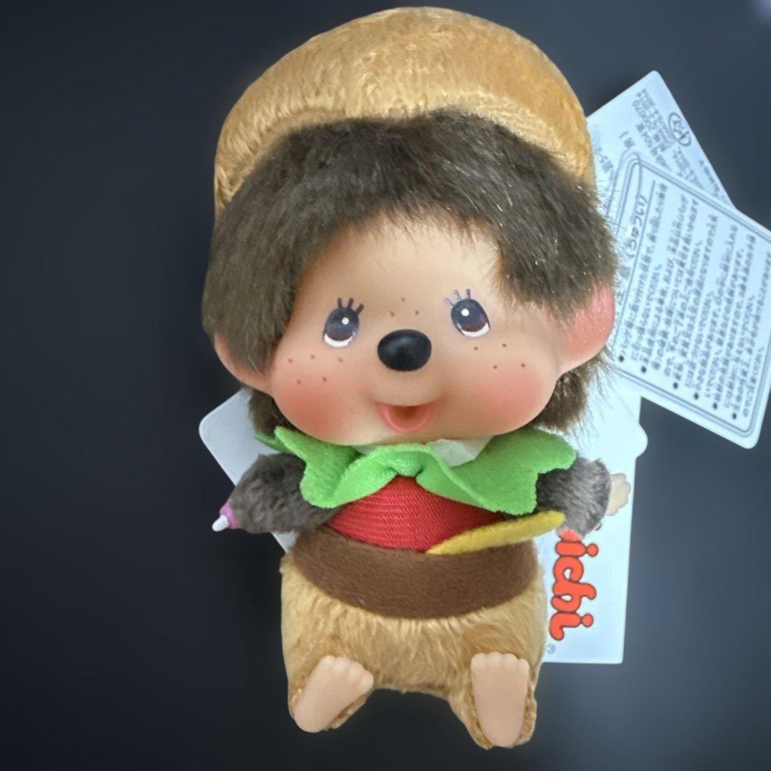 【希少】モンチッチ マクドナルド ハンバーガー キーチェーン