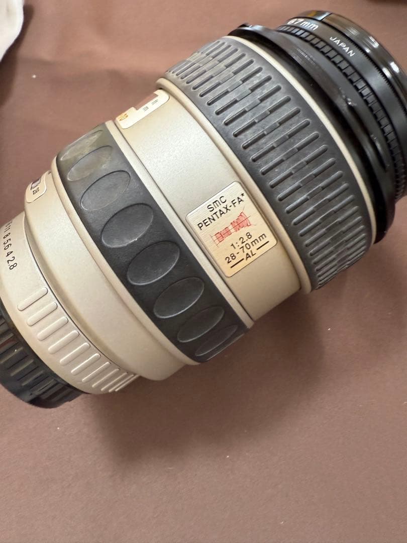 PENTAX FAフィルムカメラ2個 レンズセット5個