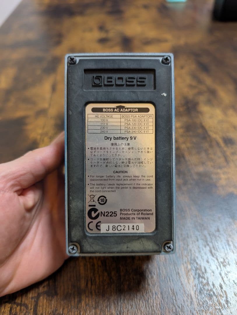 BOSS Blues D BD-2　2013年新品購入品　箱付属品付き