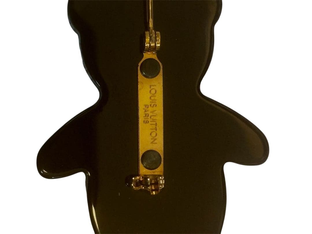 ルイヴィトン ブロッシュヌヌール テディベア ブローチ クマ BR