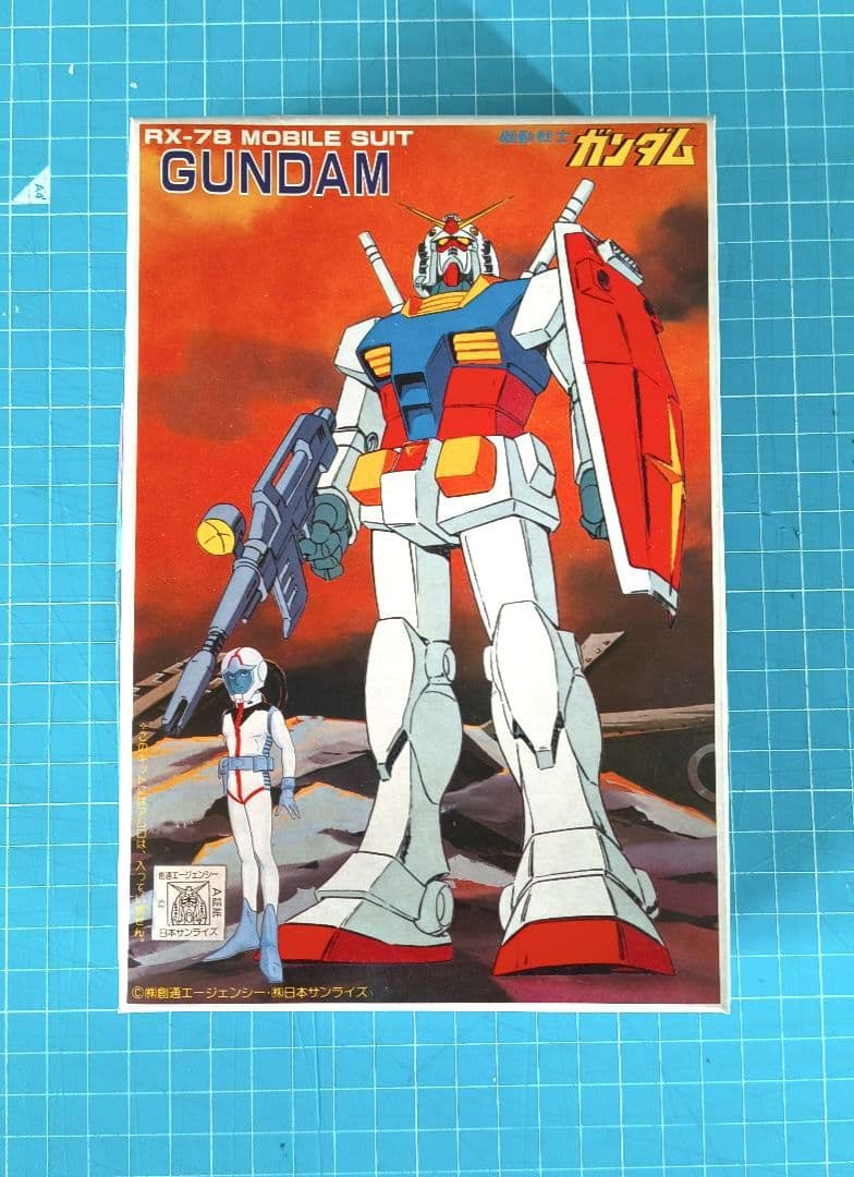 001 未組立 バンダイ 韓国製 1/144 ガンダム プラモデル