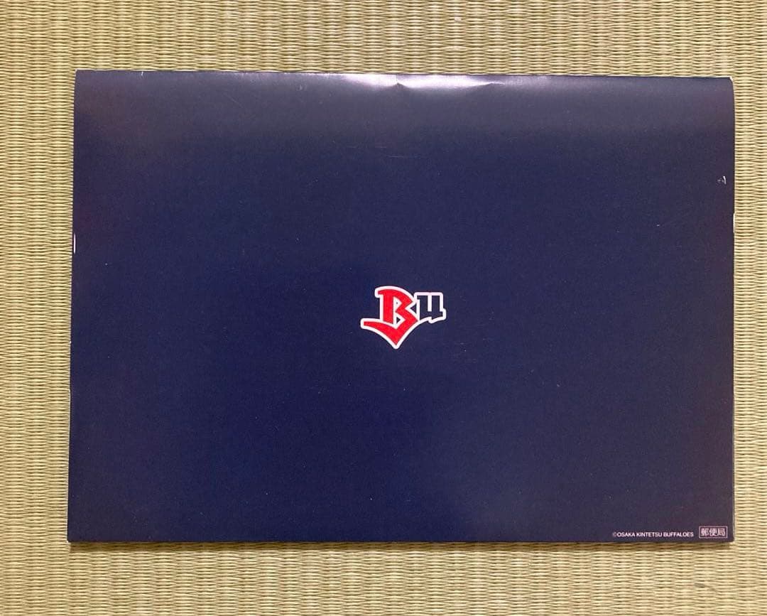 2001 Buffaloes  優勝  ポストカード　シール