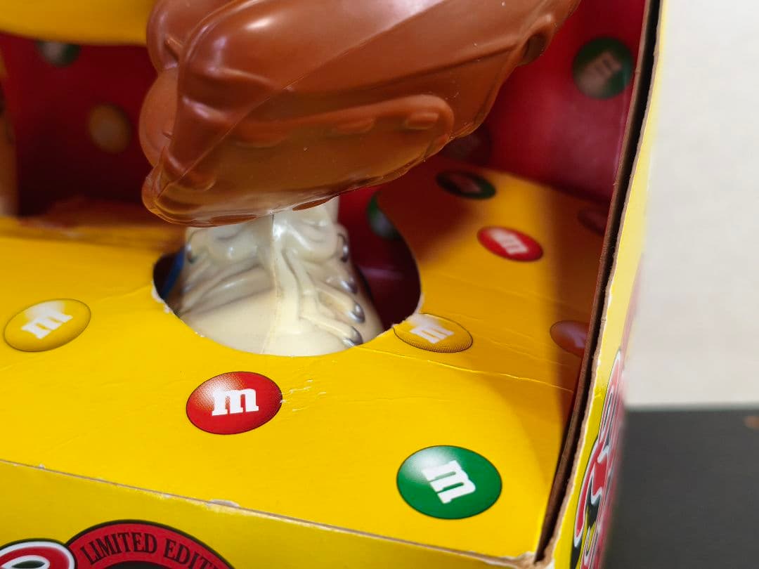 m&m's ディスペンサー ヴィンテージ エムアンドエムズ イエロー