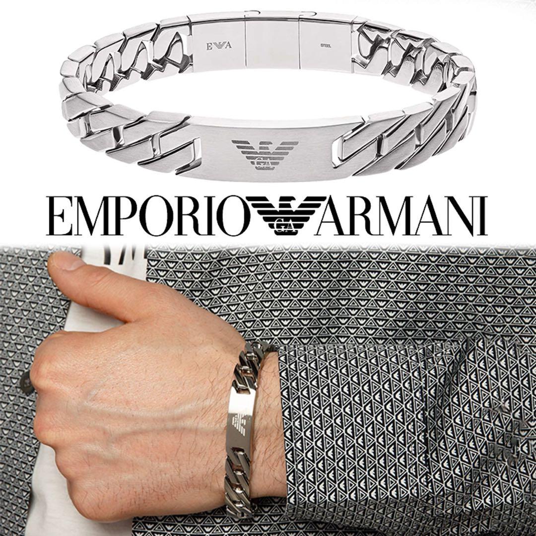 エンポリオアルマーニ チェーンブレスレット