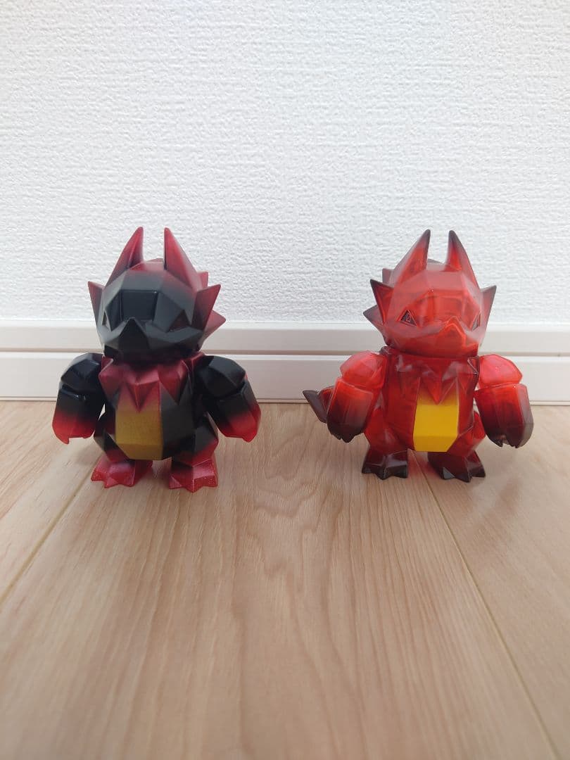 ネコラット　ドラポリゴン 2体セット ソフビ