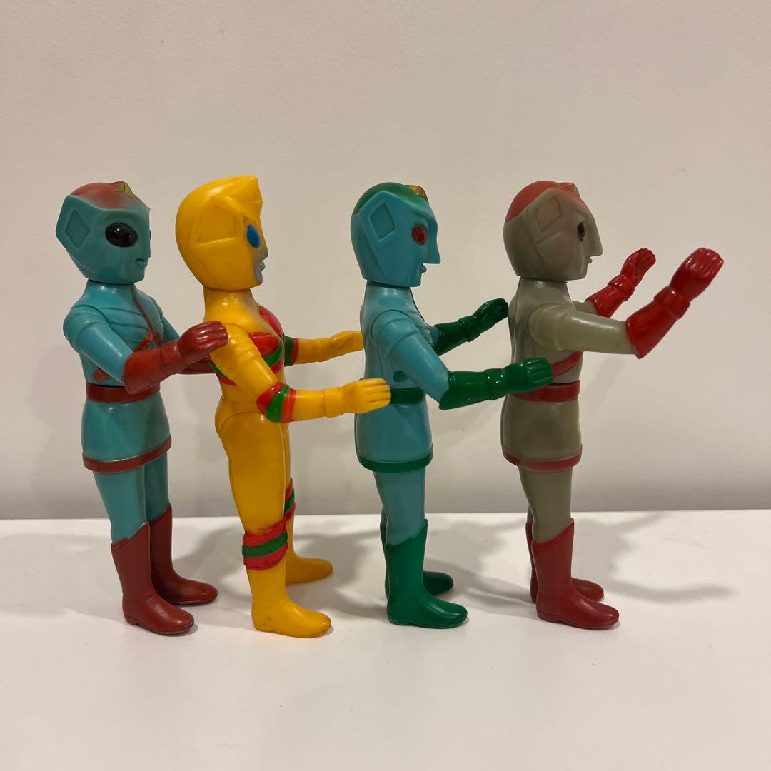 トリプルファイター ソフビ 当時物 1972