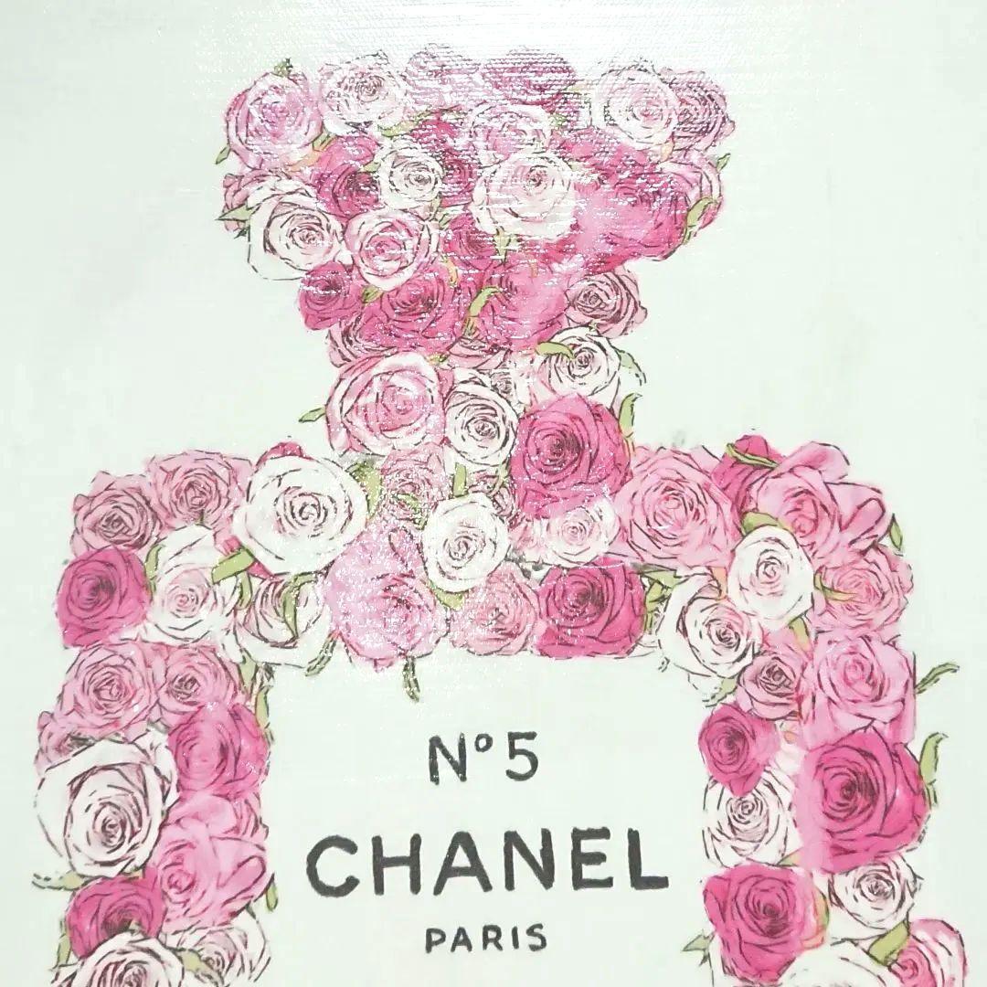 稀少 Oliver Gal Number 5 Rose II キャンバスアート