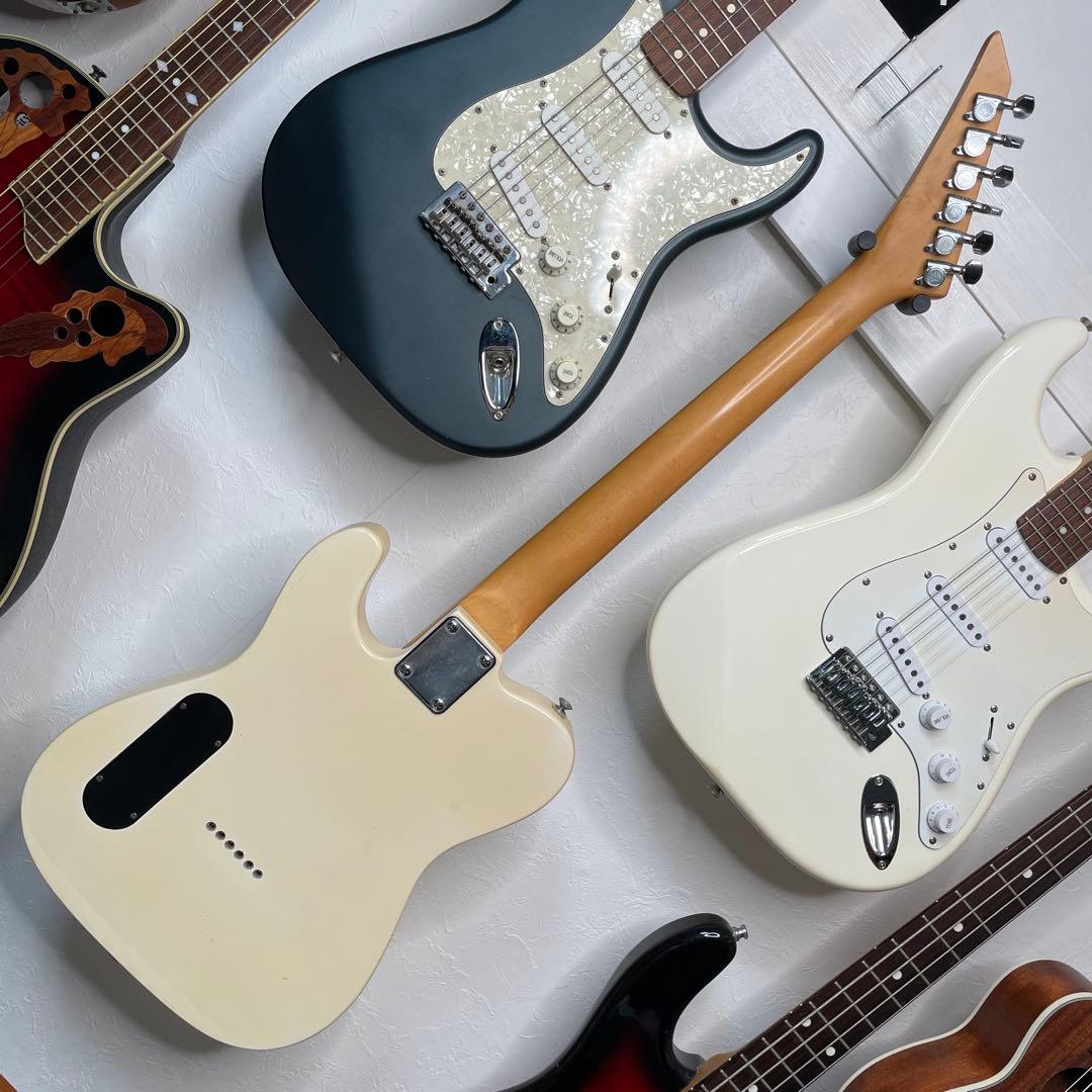 Mad Axe テレキャスター　エレキギター ホワイト TEJ