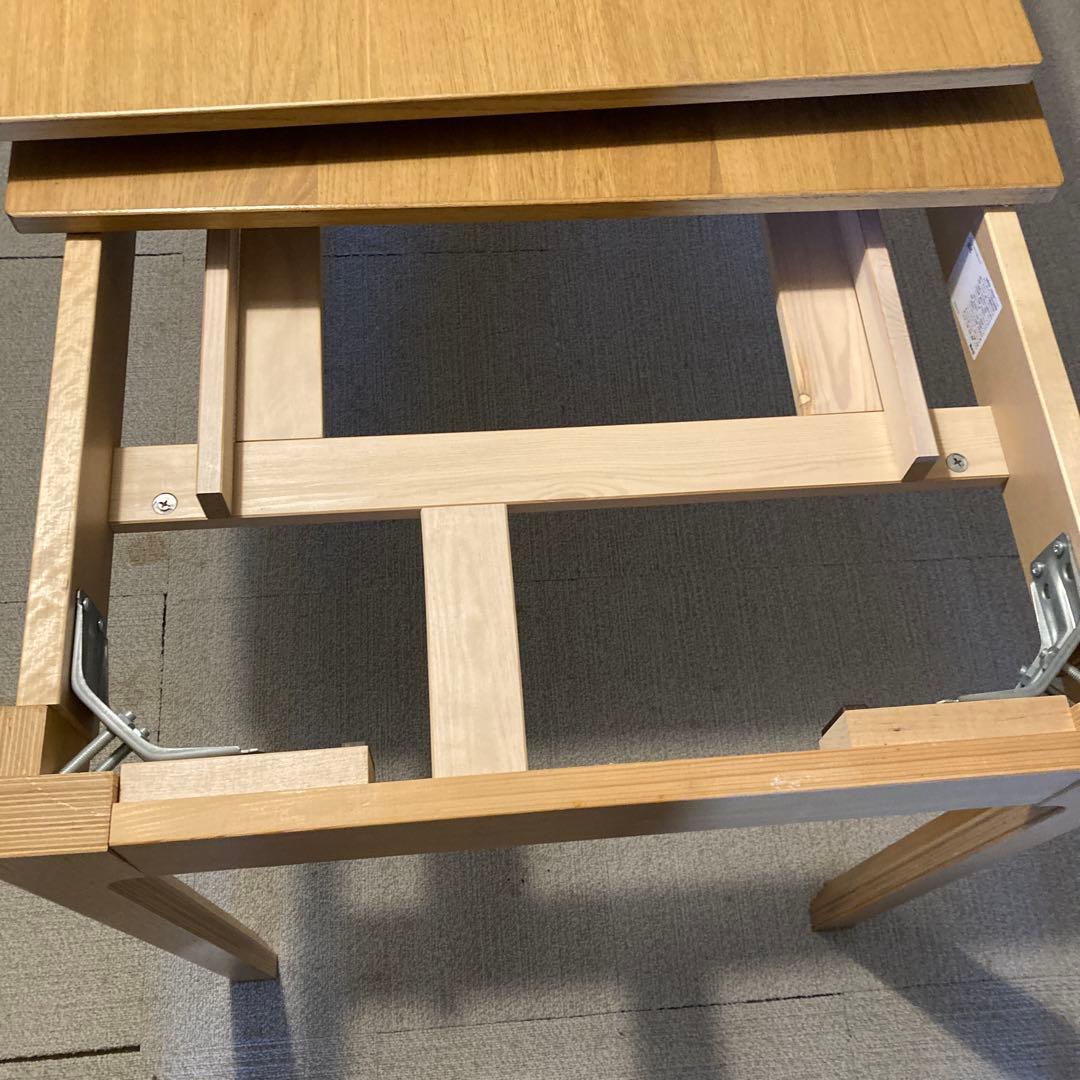 EKEDALEN 伸長式テーブル, オーク, 80/120x70 cm