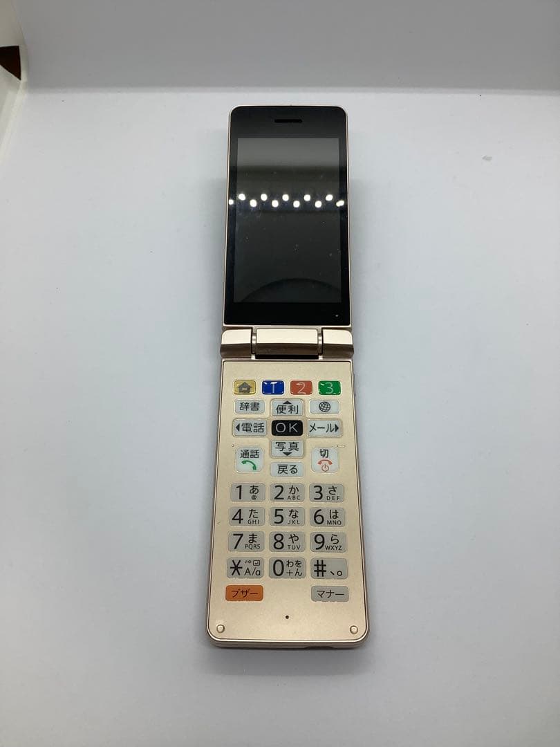 かんたん携帯11 ゴールド 本体　送料無料！