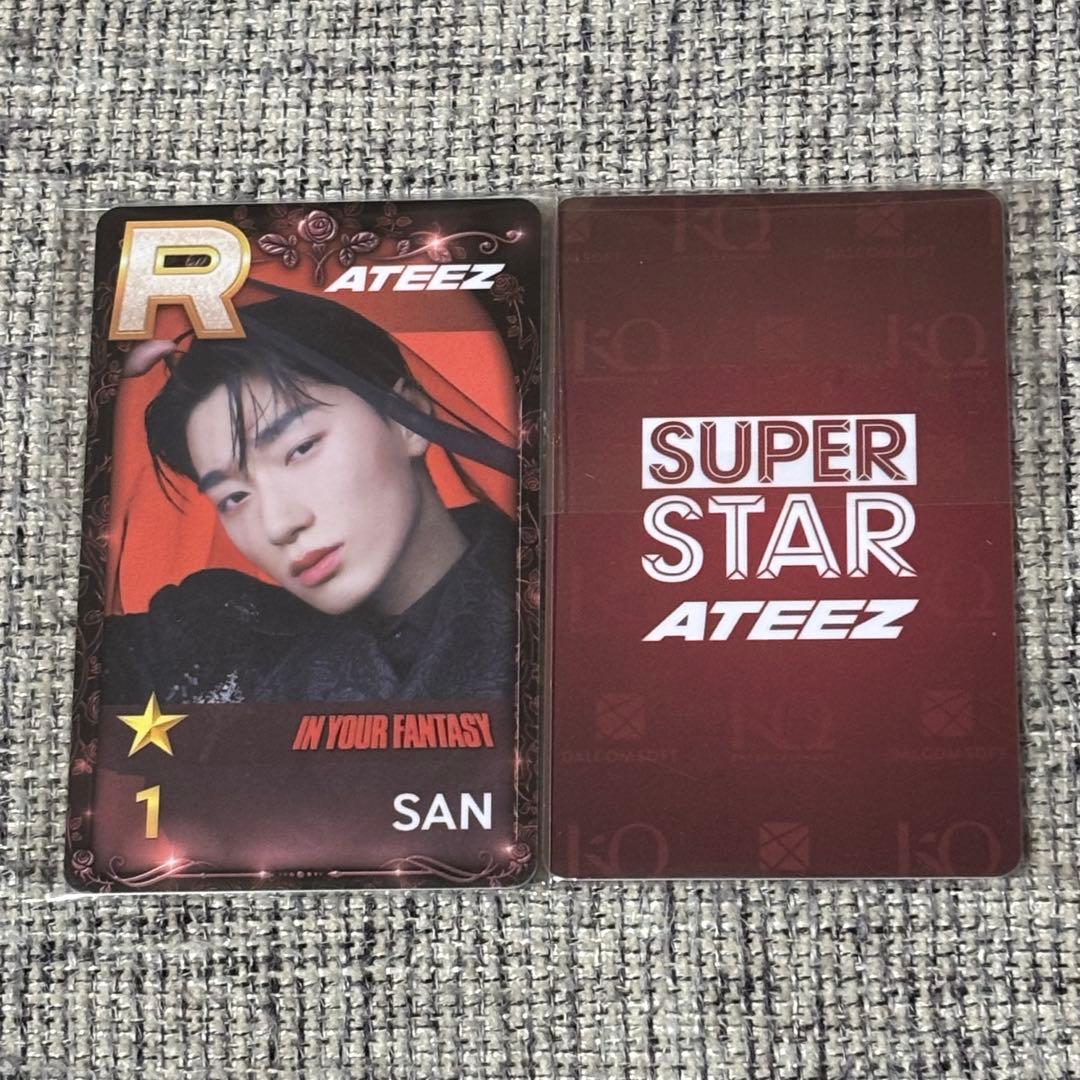 superstar ATEEZ 韓国クリスマス限定 IYF トレカ サン