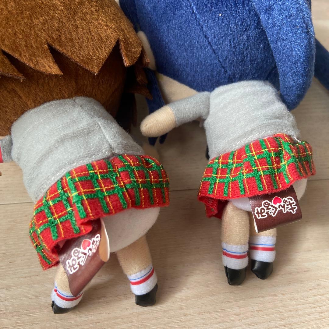 映画けいおん! きゅんぐるみ 平沢唯 中野梓　ぬいぐるみ　一番くじアニメグッズ