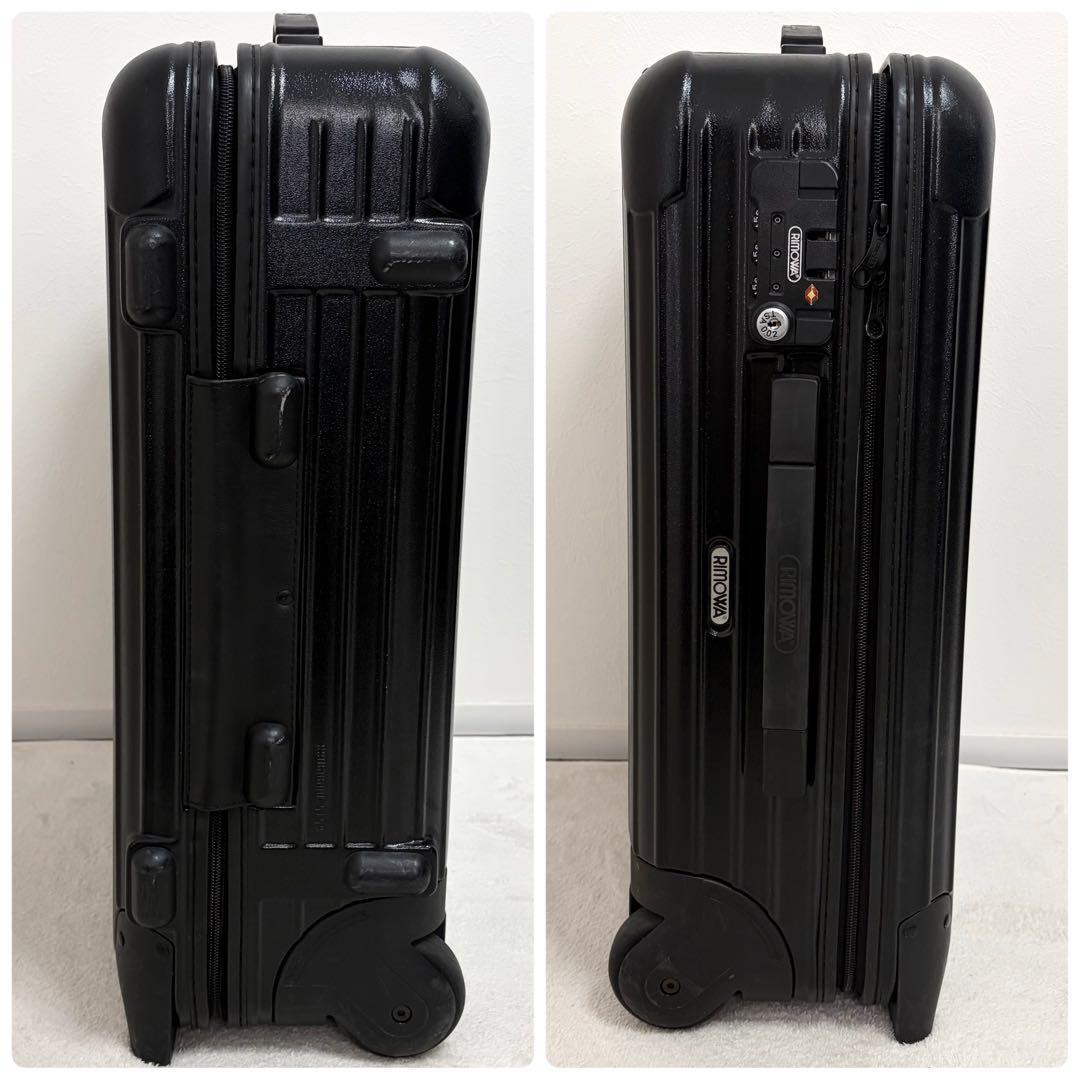 【美品】 RIMOWA キャリーケース サルサ 35L 機内持ち込み ブラック