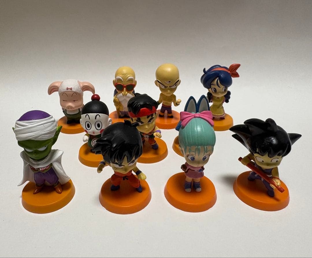 アニメヒーローズ　ドラゴンボール 1&2 11体