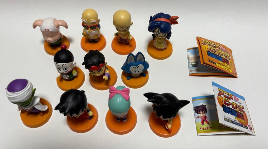 アニメヒーローズ　ドラゴンボール 1&2 11体