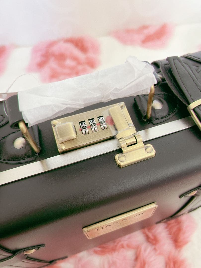 新品未使用　トランクケース　ハンドバッグ　12インチ　黒　機内持ち込み可