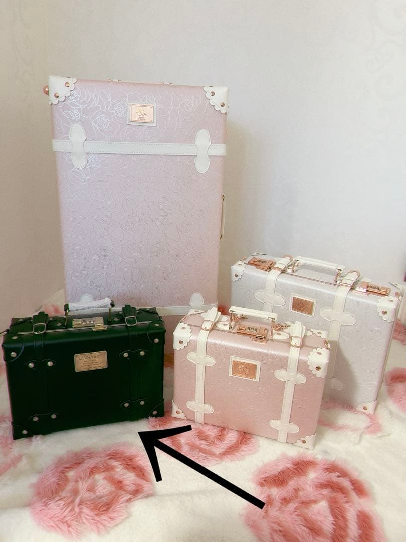 新品未使用　トランクケース　ハンドバッグ　12インチ　黒　機内持ち込み可