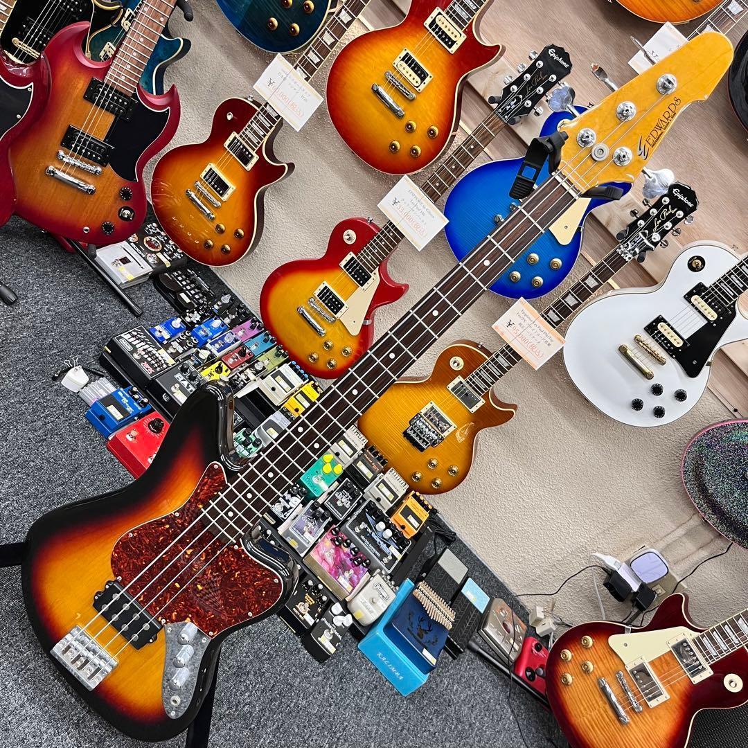 【10198】 Edwards E-JB ジャガーベース サンバースト