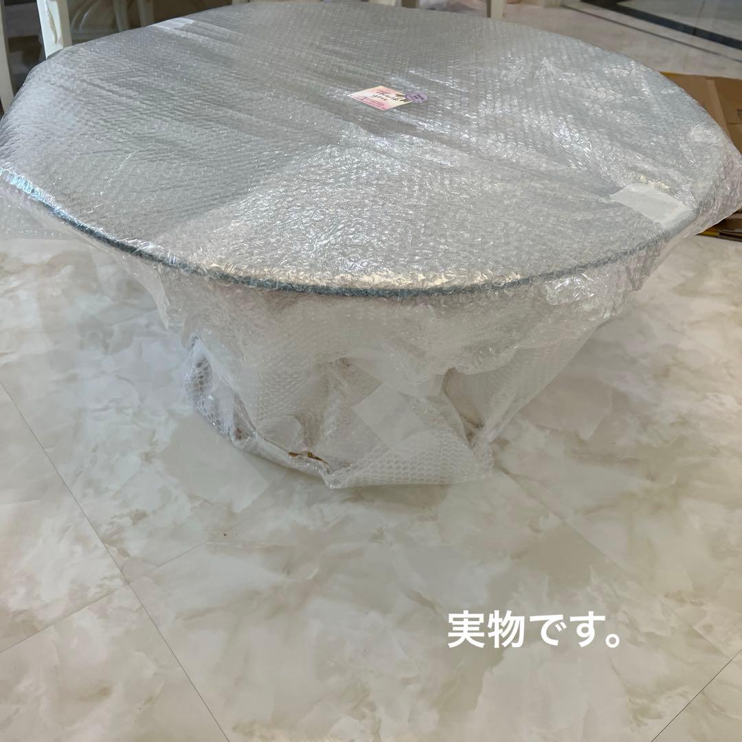 フランフラン　ガラステーブル　マーリア