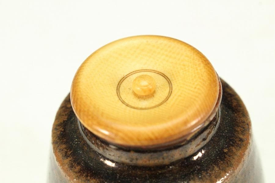 茶道具 唐物 茶入 蔵書付(K-YC371)