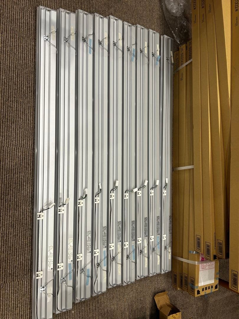 オーデリックODELIC ベースライト天井照明昼光色本体新品LED中古9セット