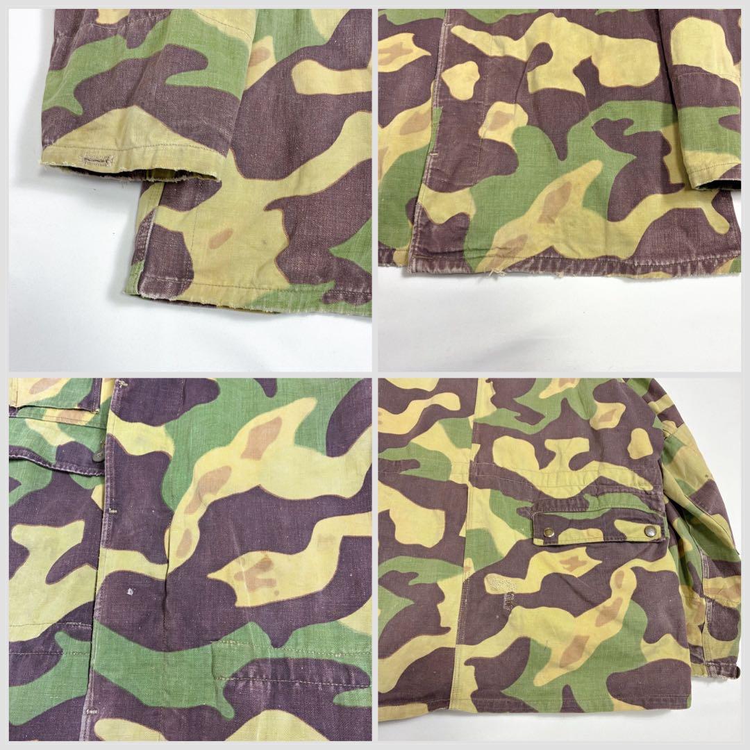 60s チェコスロバキア軍 サラマンダーカモ ミリタリージャケット パーカー2B